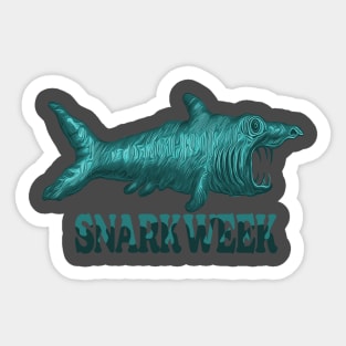 Blue Snark Week Sticker